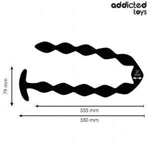 ADDICTED TOYS - PLUG ANAL EXTRA LONGO